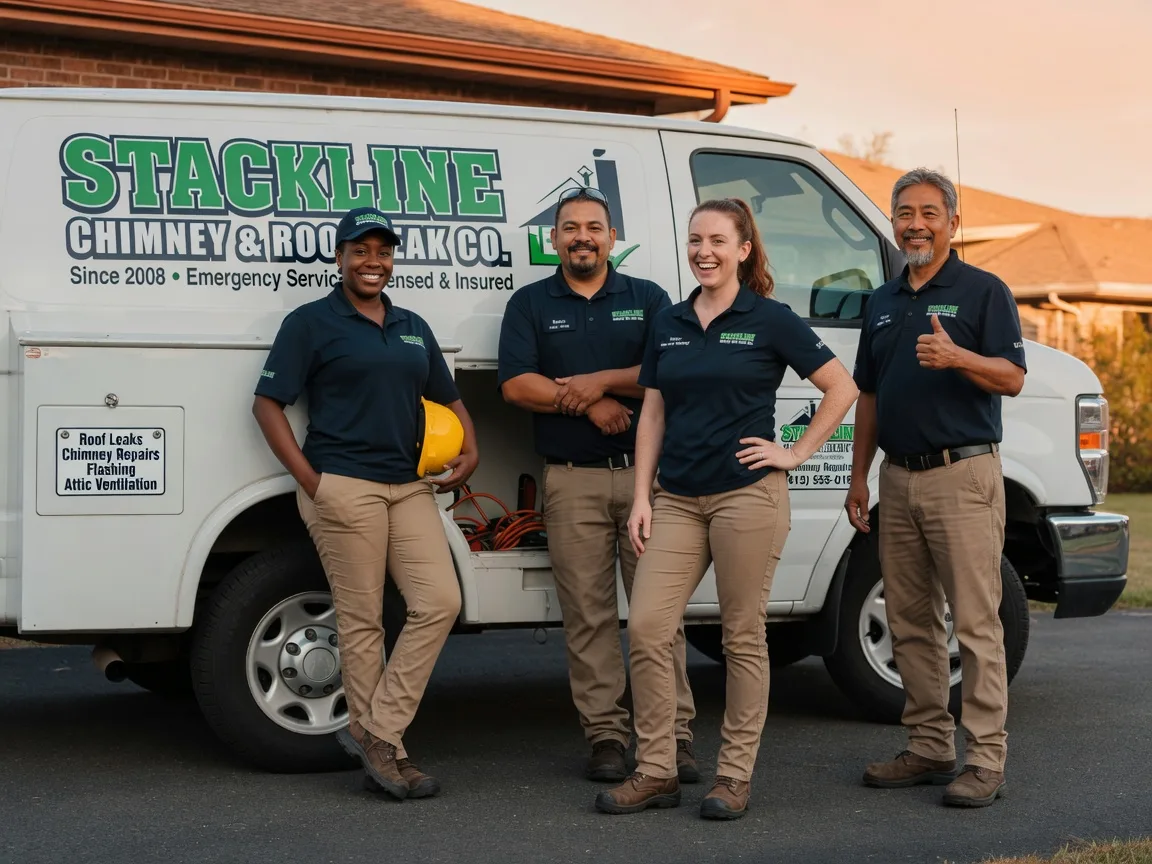 Chimney flashing repair company in Hazleton, PA